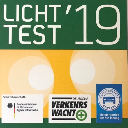 Lichttest für Ihr Auto
